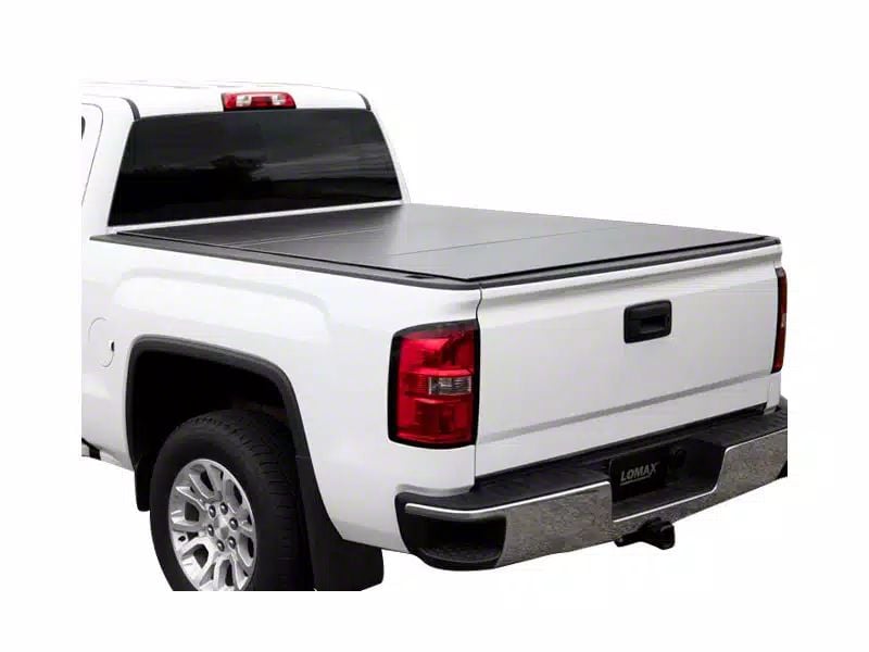 Lomax Tacoma Hard Tri-Fold Tonneau Cover; Black Diamond Mist B4050029 ...