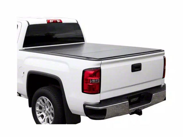 Lomax Hard Tri-Fold Tonneau Cover; Black Diamond Mist (16-23 Tacoma w/ 6-Foot Bed)