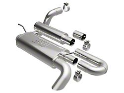 Magnaflow Overland Series Axle-Back Exhaust System (18-25 2.0L Jeep Wrangler JL)