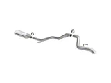 Magnaflow Rock Crawler Series Single Exhaust System; Turn Down (20-25 3.6L Jeep Gladiator JT)