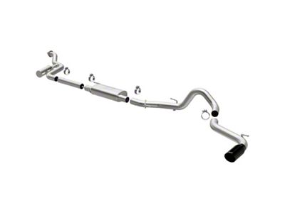 Magnaflow SPEQ Series Single Exhaust System with Black Chrome Tip; Side Exit (24-25 Tacoma)