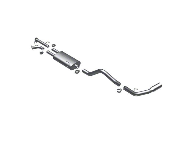 Magnaflow Street Series Single Exhaust System with Polished Tip; Side Exit (07-08 5.7L Tundra)