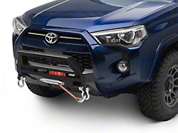 Magnum RT Front Stubby Winch Bumper; Black Textured (14-24 4Runner, Excluding Limited, Nightshade & TRD Sport)
