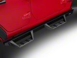 CYC Engineering RT Gen 2 Drop Side Step Bars; Black Textured (18-24 Jeep Wrangler JL 4-Door)