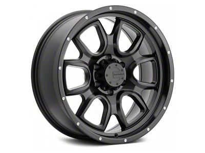 Mamba Offroad Wheels Type M19 Matte Black 6-Lug Wheel; 18x9; -12mm Offset (04-15 Titan)