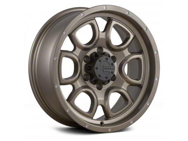 Mamba Offroad Wheels Type M19 Matte Bronze 6-Lug Wheel; 18x9; -12mm Offset (04-15 Titan)