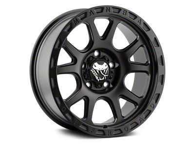 Mamba Offroad Wheels Type M27 Matte Black 6-Lug Wheel; 20x9; -12mm Offset (04-15 Titan)