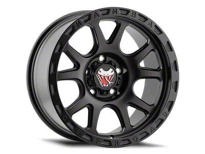 Mamba Offroad Wheels Type M27 Matte Black 6-Lug Wheel; 20x9; -12mm Offset (05-15 Tacoma)