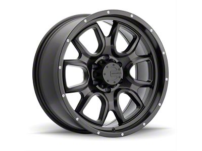 Mamba Offroad Wheels Type M19 Matte Black 6-Lug Wheel; 17x9; -12mm Offset (05-15 Tacoma)