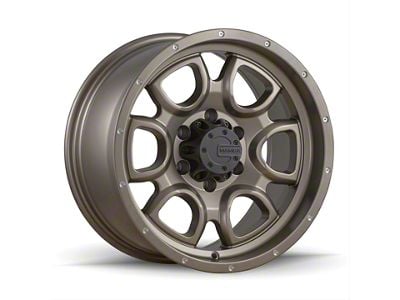 Mamba Offroad Wheels Type M19 Matte Bronze 6-Lug Wheel; 18x9; -12mm Offset (05-15 Tacoma)