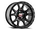 Mamba Offroad Wheels Type M27 Matte Black 6-Lug Wheel; 17x9; -12mm Offset (05-15 Tacoma)