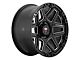 Mamba Offroad Wheels Type M23 Gloss Black Machined 6-Lug Wheel; 20x9; -12mm Offset (10-24 4Runner)