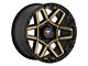 Mamba Offroad Wheels M23 Matte Black with Bronze Face 6-Lug Wheel; 20x9; -12mm Offset (16-23 Tacoma)