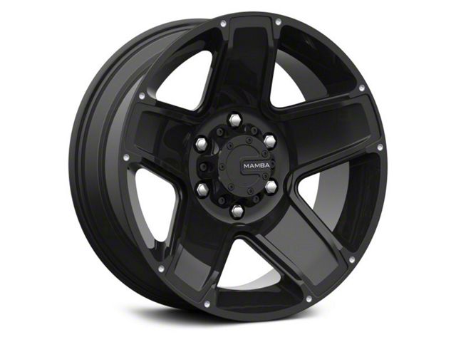 Mamba Offroad Wheels Type M13 Matte Black 6-Lug Wheel; 17x9; -12mm Offset (2024 Tacoma)