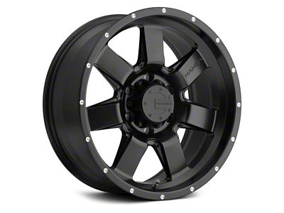 Mamba Offroad Wheels Type M14 Matte Black 6-Lug Wheel; 17x9; 12mm Offset (2024 Tacoma)