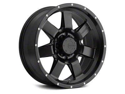 Mamba Offroad Wheels Type M14 Matte Black 6-Lug Wheel; 17x9; -12mm Offset (2024 Tacoma)