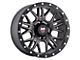 Mamba Offroad Wheels M25 Matte Grey with Black Lip Edge 6-Lug Wheel; 17x9; 12mm Offset (22-24 Bronco Raptor)