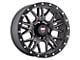 Mamba Offroad Wheels M25 Matte Grey with Black Lip Edge 6-Lug Wheel; 18x9; 12mm Offset (22-24 Bronco Raptor)