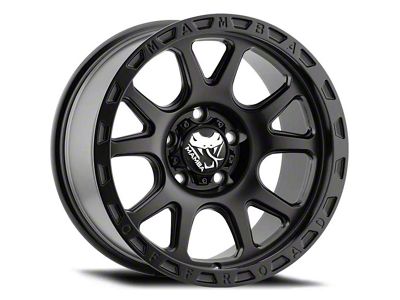 Mamba Offroad Wheels M27 Stippled Matte Black 6-Lug Wheel; 20x9; 12mm Offset (22-24 Bronco Raptor)