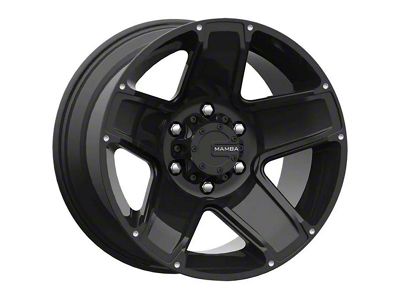 Mamba Offroad Wheels Type M13 Matte Black 6-Lug Wheel; 20x9; 12mm Offset (21-24 Bronco, Excluding Raptor)