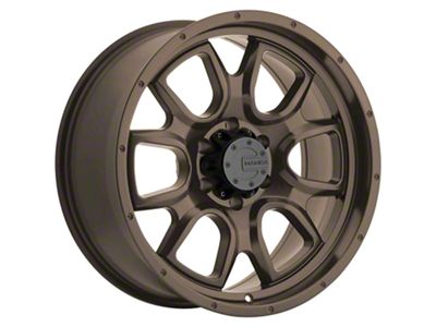 Mamba Offroad Wheels Type M19 Bronze Wheel; 17x9; -12mm Offset (20-24 Jeep Gladiator JT)