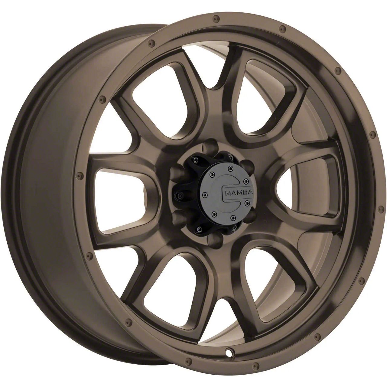 Mamba Offroad Wheels Jeep Wrangler Type M19 Bronze Wheel; 18x9; 6mm ...