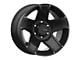 Mamba Offroad Wheels Type M13 Matte Black Wheel; 17x9 (18-24 Jeep Wrangler JL)