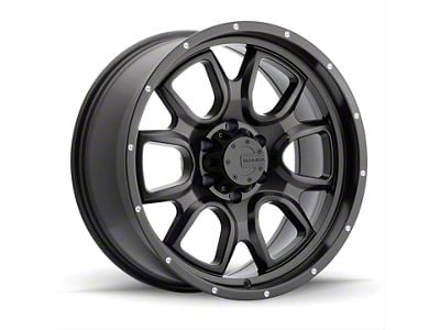 Mamba Offroad Wheels Type M19 Matte Black 6-Lug Wheel; 18x9; -12mm Offset (16-23 Tacoma)