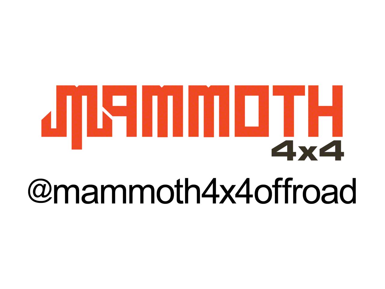 Mammoth 4x4 Parts