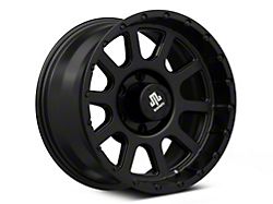 Mammoth 10 Hole Matte Black 6-Lug Wheel; 17x9; -6mm Offset (03-09 4Runner)