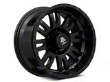 Mammoth Krawler Satin Black 6-Lug Wheel; 17x9; -12mm Offset (03-09 4Runner)