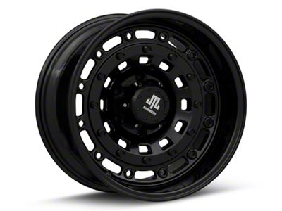 Mammoth Roadblock Satin Black 6-Lug Wheel; 17x9.5; -18mm Offset (03-09 4Runner)