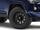 Mammoth 10 Hole Matte Black 6-Lug Wheel; 17x9; -6mm Offset (10-24 4Runner)