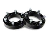 Mammoth 1.25-Inch Billet 6-Lug Wheel Spacers; Black (03-24 4Runner)