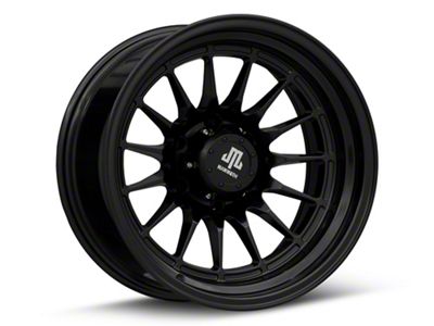 Mammoth Phaser Satin Black 6-Lug Wheel; 17x9; -25mm Offset (03-09 4Runner)