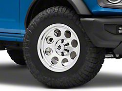 Mammoth 8 Aluminum Polished 6-Lug Wheel; 17x9; -6mm Offset (22-24 Bronco Raptor)