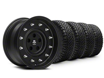 17x9 Mammoth General & 34in BF Goodrich All-Terrain T/A KO Tire Package (20-25 Jeep Gladiator JT)