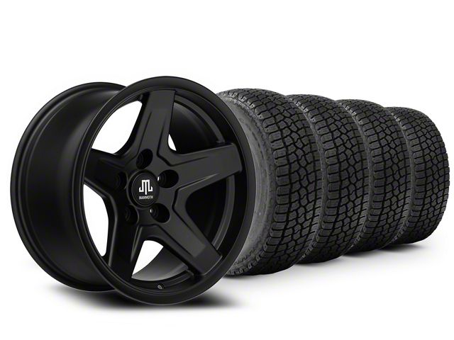 17x9 Mammoth Boulder Wheel & 35in Milestar All-Terrain Patagonia AT/R Tire Package (20-24 Jeep Gladiator JT)