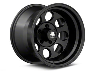 Mammoth 8 Aluminum Matte Black Wheel; 15x10; -44mm Offset (84-01 Jeep Cherokee XJ)