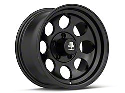 Mammoth 8 Matte Black Wheel; 15x8; -20mm Offset (84-01 Jeep Cherokee XJ)