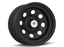 Mammoth 8 Steel Matte Black Wheel; 15x8; -19mm Offset (84-01 Jeep Cherokee XJ)