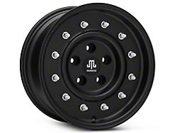 Mammoth General Matte Black Wheel; 16x8 (84-01 Jeep Cherokee XJ)