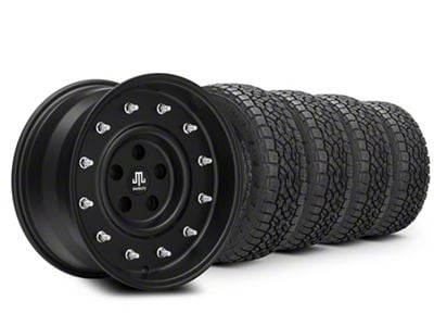 17x9 Mammoth General & 34in Toyo All-Terrain Open Country A/T III Tire Package (20-24 Jeep Gladiator JT)