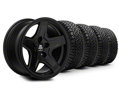 17x9 Mammoth Boulder & 34in BF Goodrich All-Terrain T/A KO Tire Package (20-24 Jeep Gladiator JT)