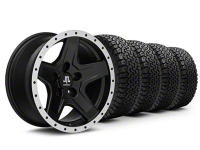 17x9 Mammoth Boulder & 34in BF Goodrich All-Terrain T/A KO Tire Package (20-24 Jeep Gladiator JT)