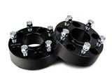 Mammoth 1.75-Inch Billet Wheel Spacers; Black (20-25 Jeep Gladiator JT)