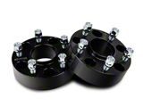 Mammoth 2-Inch Billet Wheel Spacers; Black (20-24 Jeep Gladiator JT)