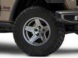 Mammoth Boulder Charcoal Wheel; 17x9; -6mm Offset (20-25 Jeep Gladiator JT)