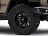 Mammoth Krawler Matte Black Wheel; 17x9; -6mm Offset (20-25 Jeep Gladiator JT)