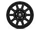 Mammoth 10 Hole Matte Black Wheel; 17x9; -6mm Offset (05-10 Jeep Grand Cherokee WK, Excluding SRT8)